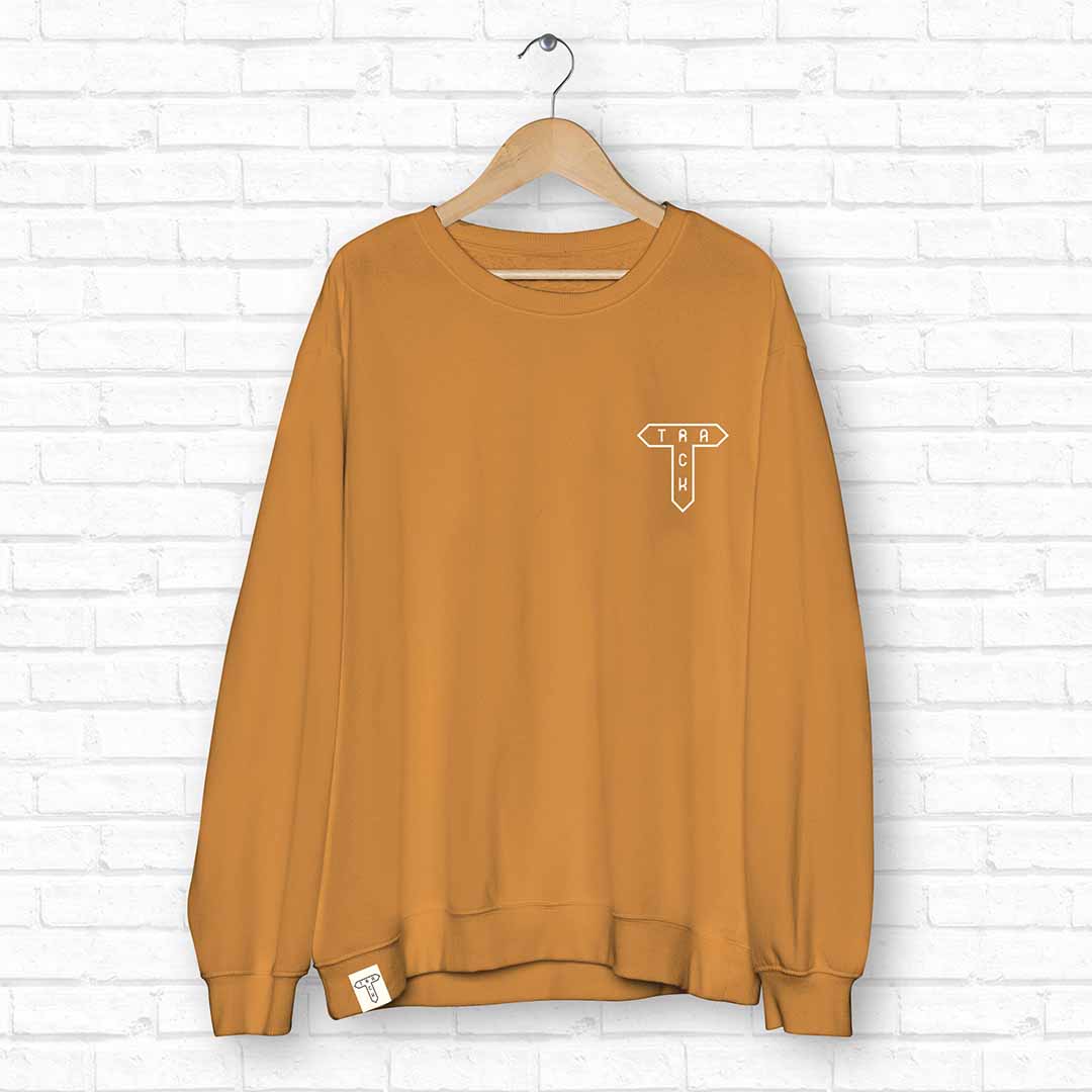 Logo Sweatshirt - Ochre - Track Brewing Company Limited