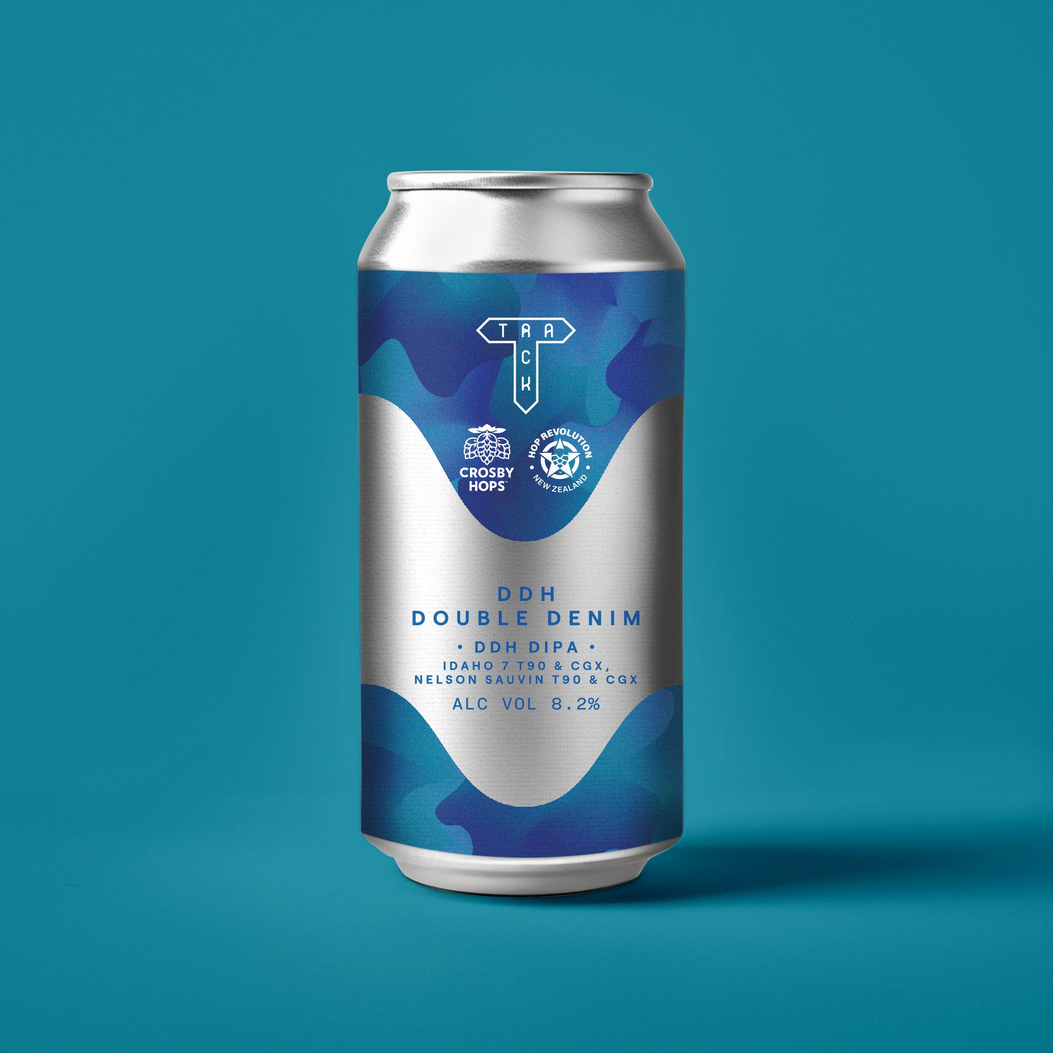 DDH Double Denim w/ Crosby Hops & Hop Revolution | DDH DIPA w/ Idaho 7 T90 & CGX, Nelson Sauvin T90 & CGX | 8.2%