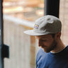 Track Branded Five - Panel Cap in Mineral - Track Brewing Company Limited