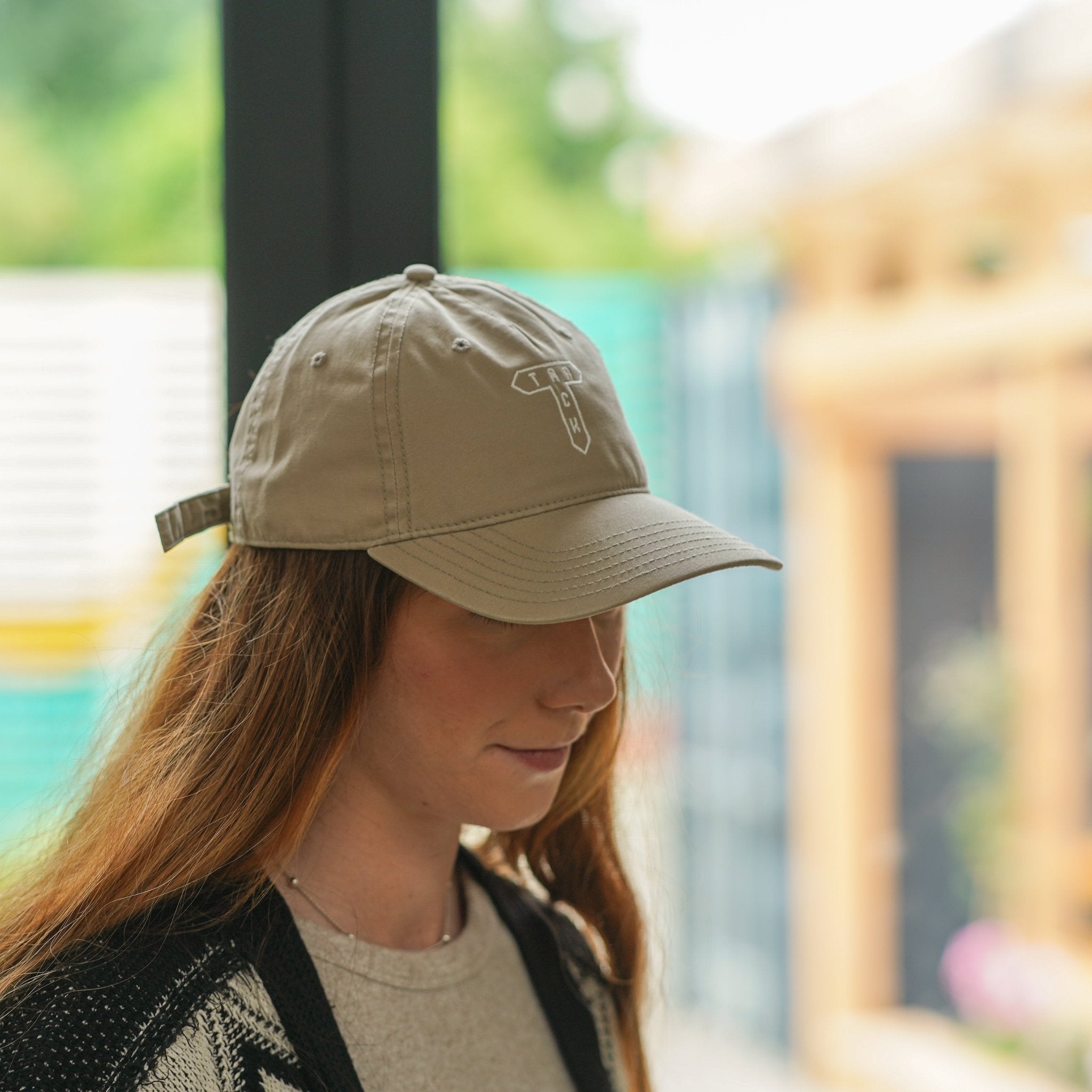 Track Logo Dad Cap - Cement - Track Brewing Company Limited