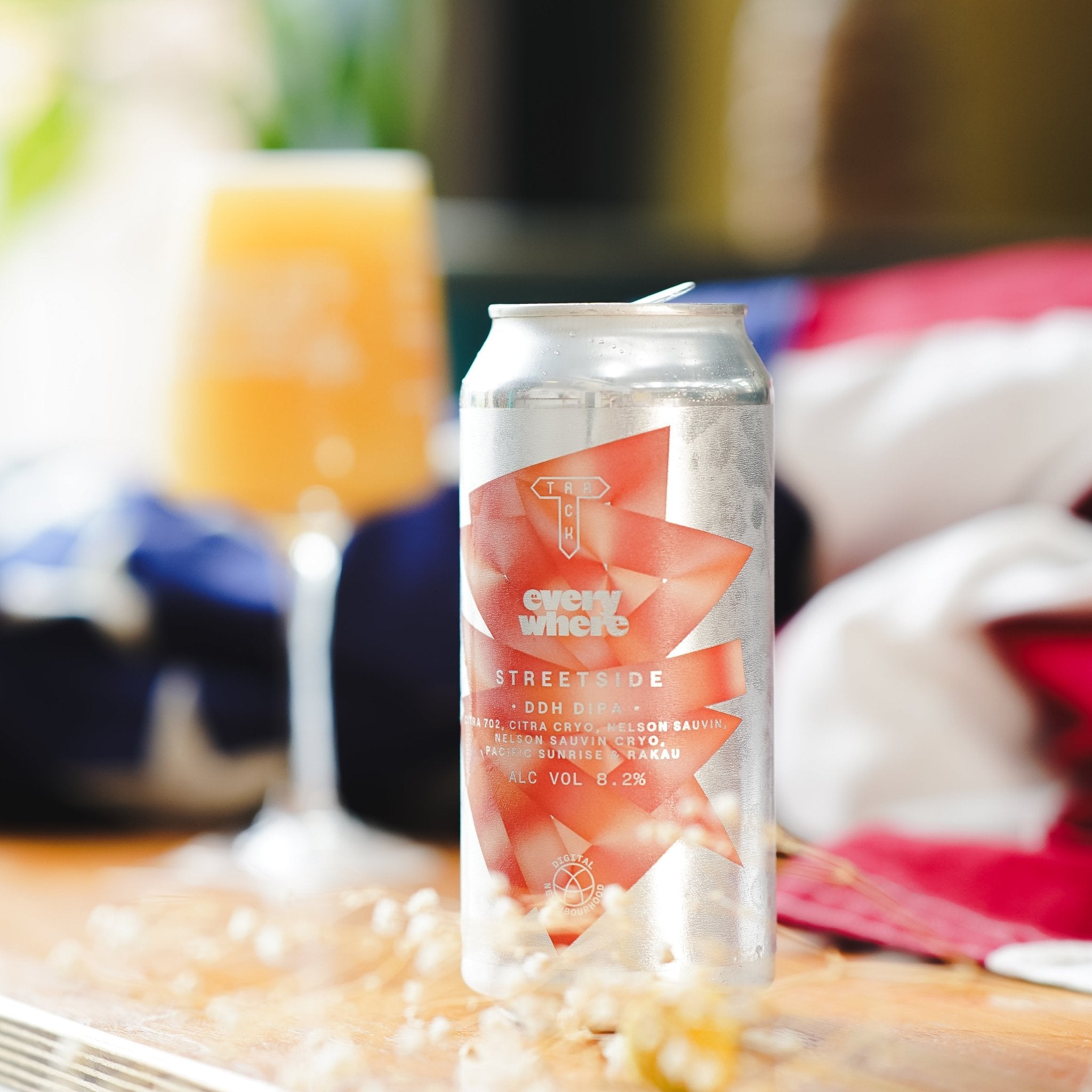 Streetside w/ Everywhere Beer Co | DDH DIPA w/ Citra 702, Citra Cryo, Nelson Sauvin, Nelson Sauvin Cryo, Pacific Sunrise & Rakau | 8.2% - Track Brewing Company Limited