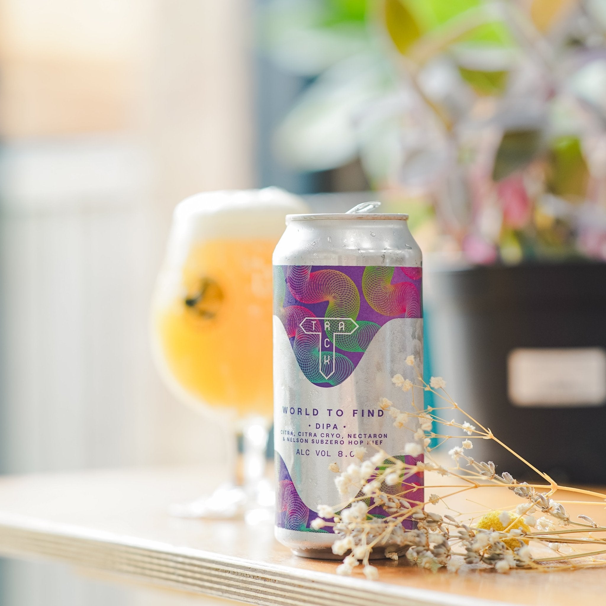 World To Find | DIPA w/ Citra, Citra Cryo, Nectaron & Nelson Sauvin SubZero Hop Kief | 8.0% - Track Brewing Company Limited