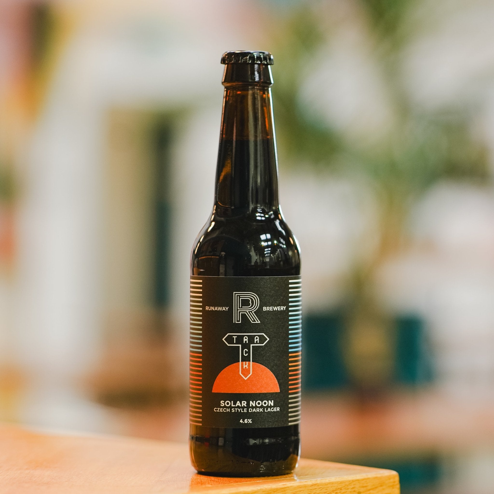 Solar Noon | Czech Dark Lager w/ Runaway Brewery | 4.6% | 330ml - Track Brewing Company Limited