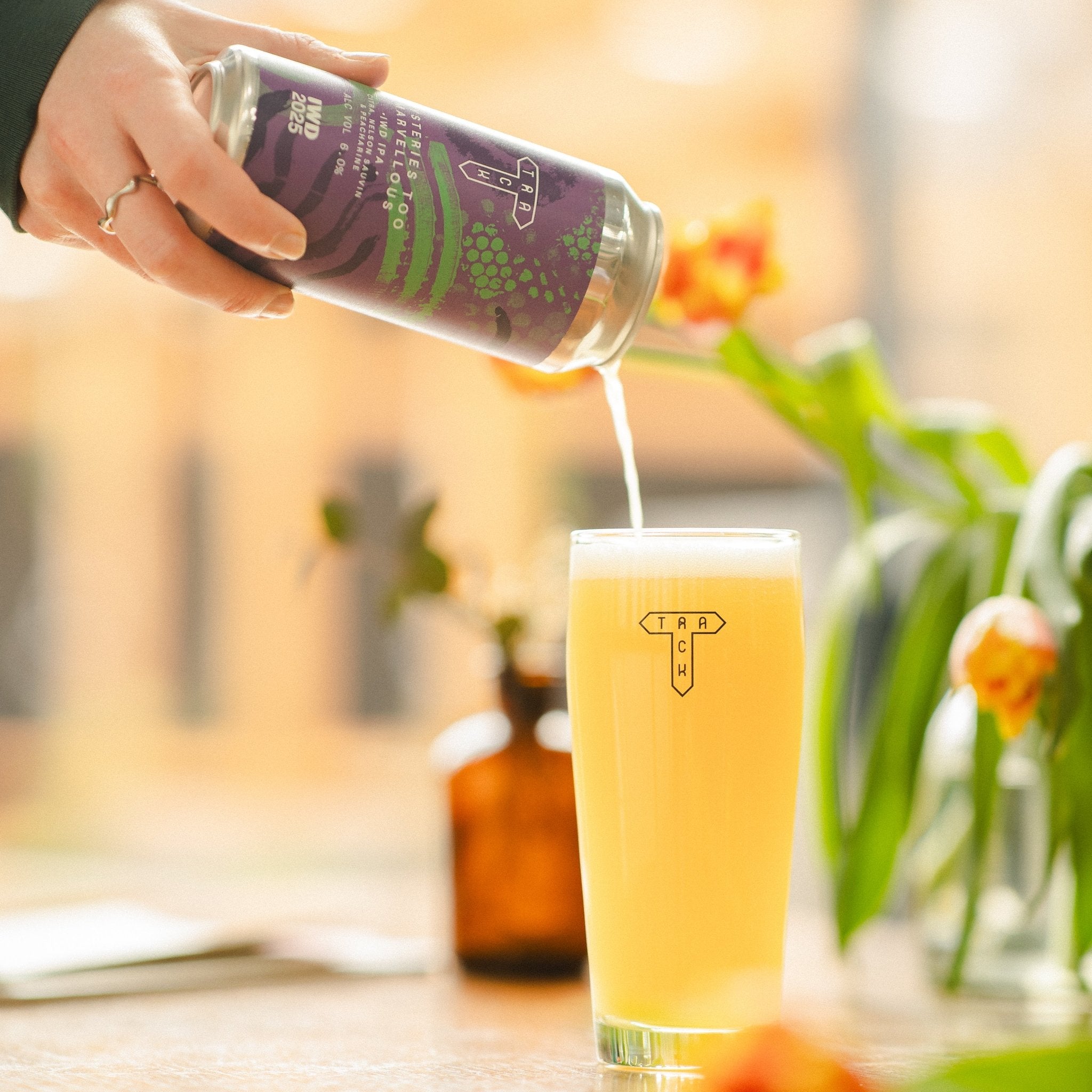 Mysteries Too Marvellous | IWD IPA w/ Citra, Nelson Sauvin & Peacharine | 6.0% | 440ml - Track Brewing Company Limited