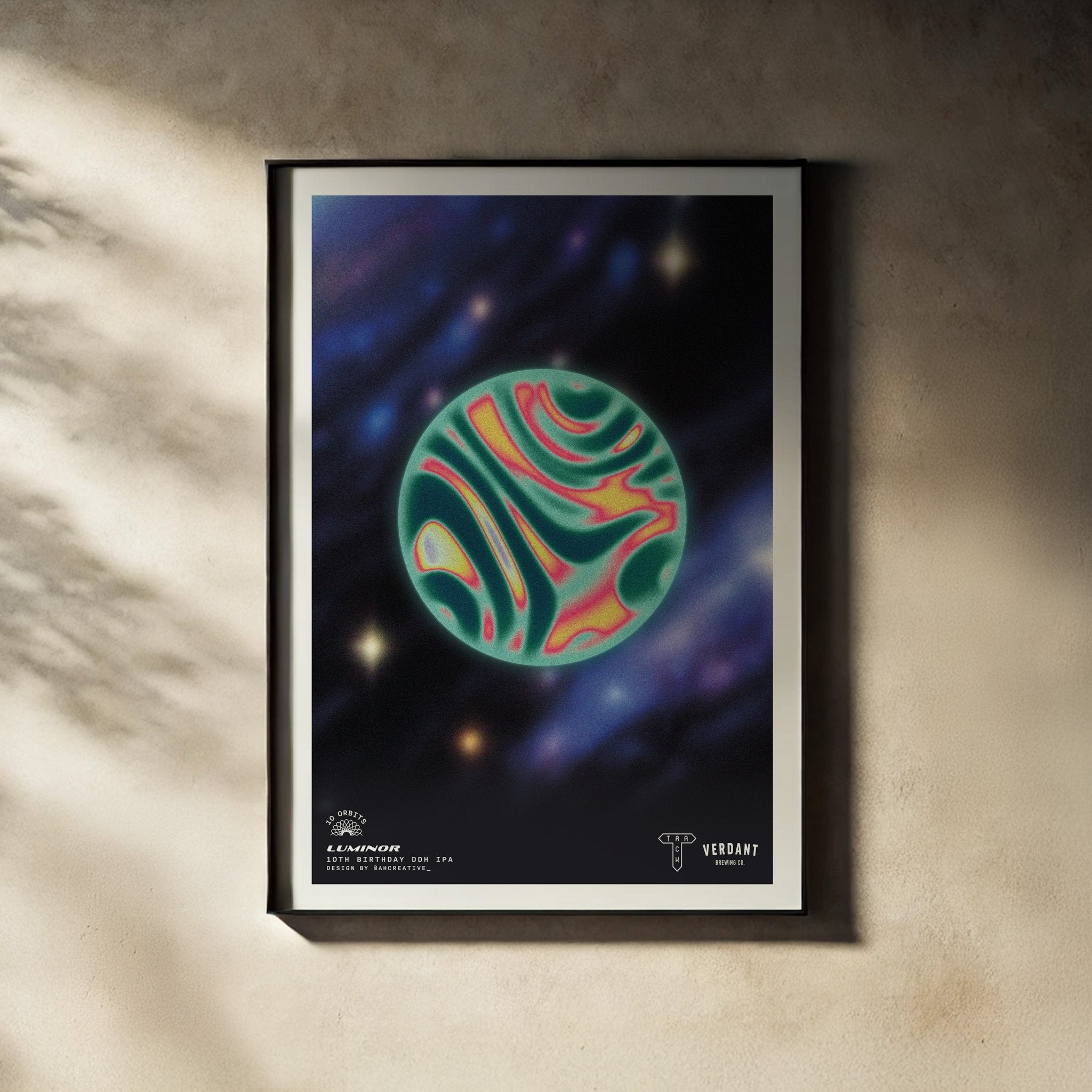 10 Orbits - 10th Birthday Prints - Track Brewing Company Limited