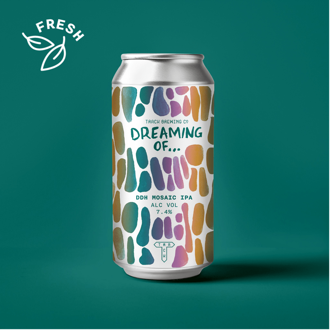 Dreaming Of... DDH Mosaic | DDH IPA w/ Fresh Harvest Mosaic | 7.4% | 440ml - Track Brewing Company Limited