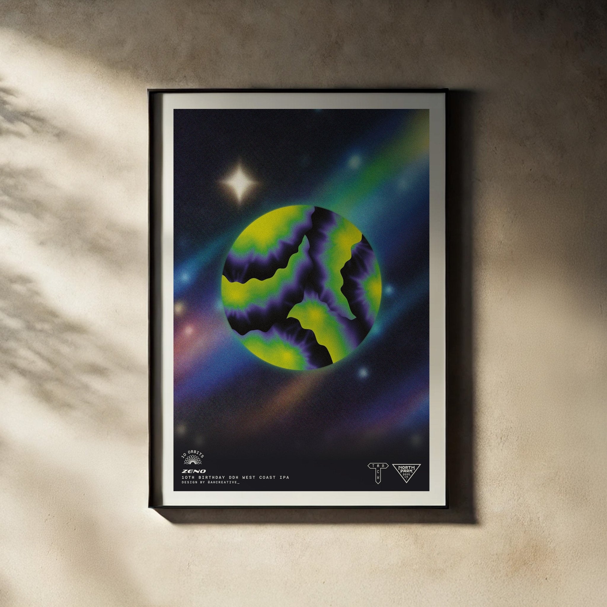 10 Orbits - 10th Birthday Prints - Track Brewing Company Limited