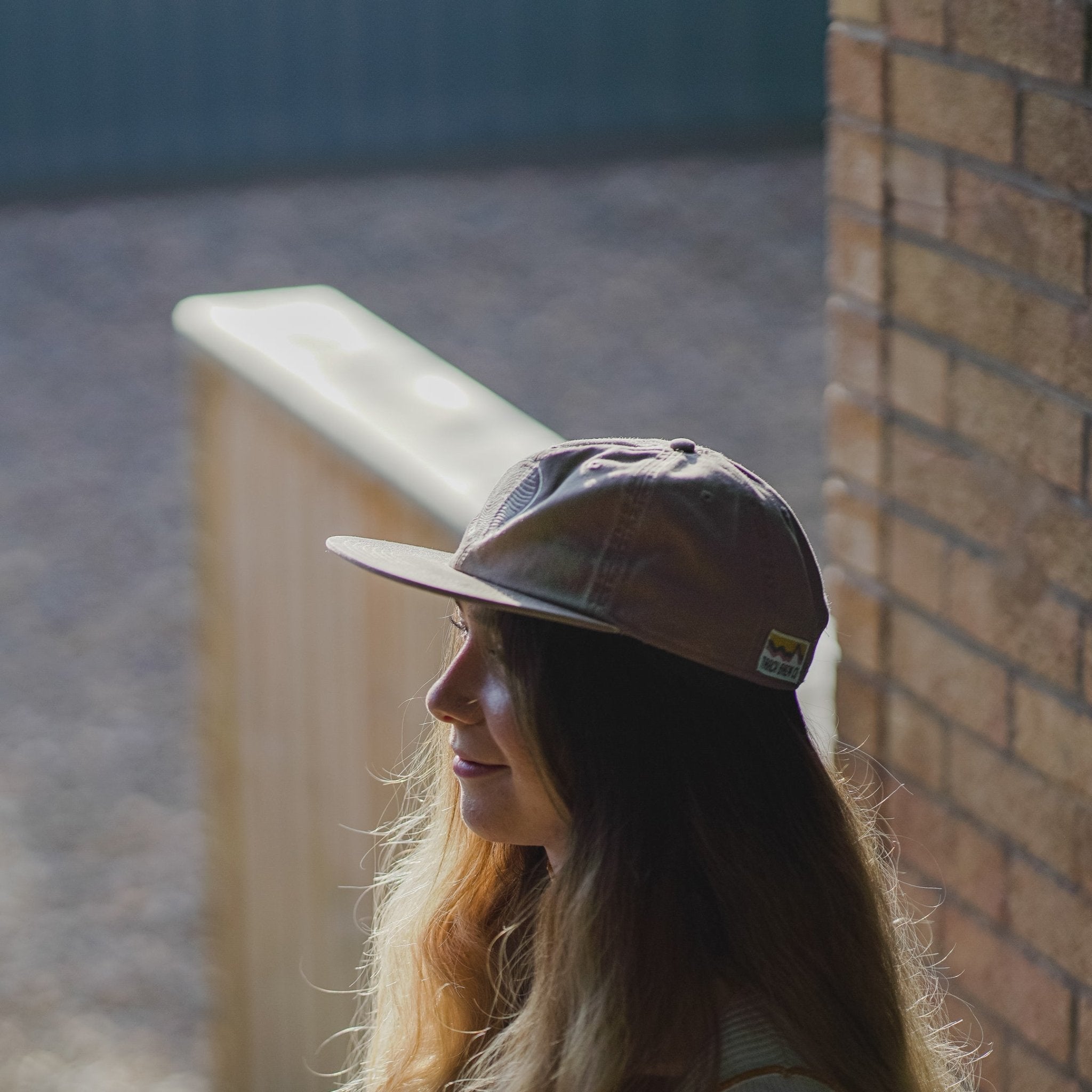 Wave Logo Cap - Coffee w/ Off-White Embroidery - Track Brewing Company Limited